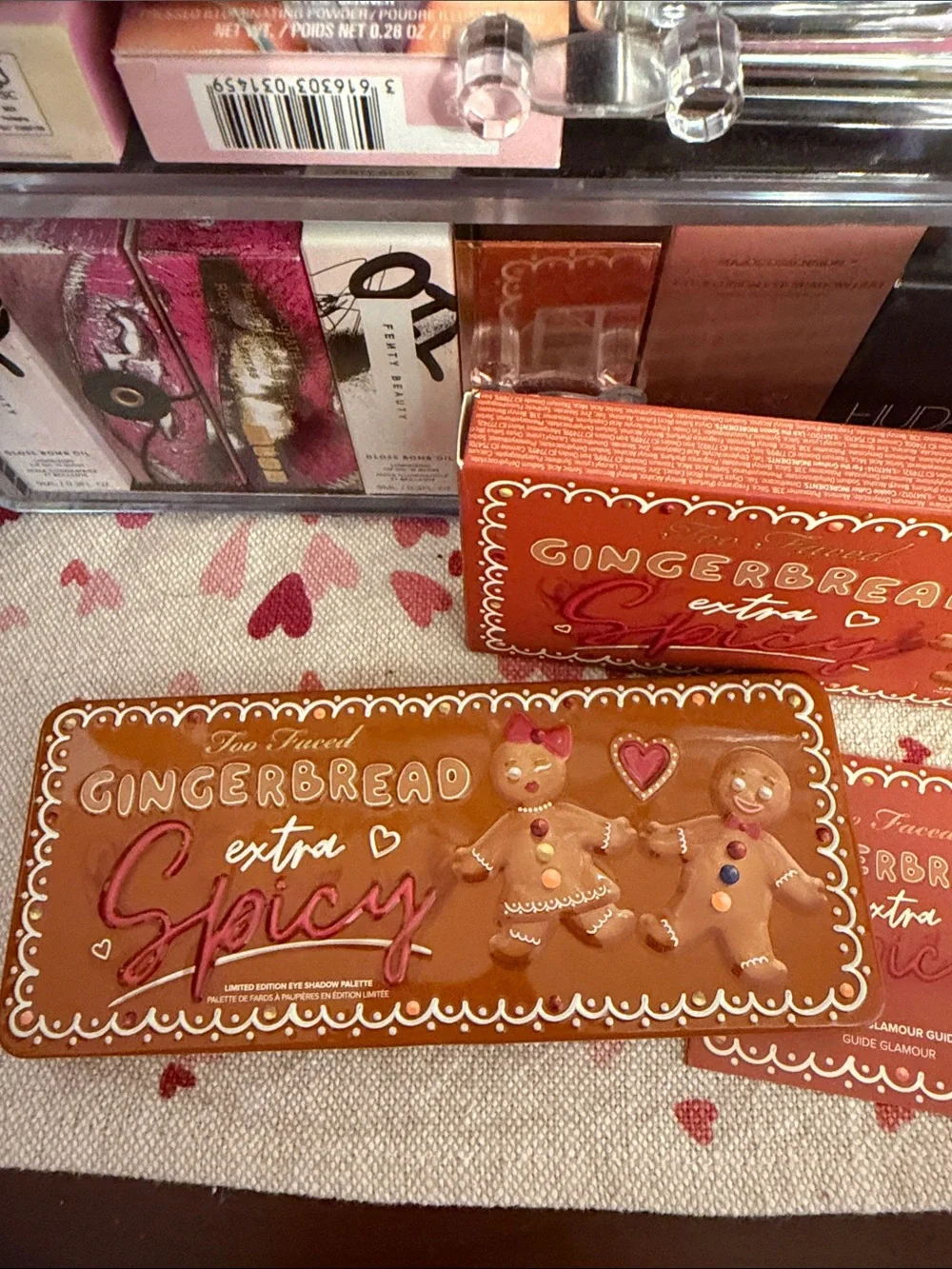 Too Faced gingerbread extra spicy eyeshadow palette